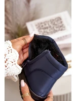 Dámské Zateplené Sněhule Tmavě Modré model 21668300 - EVENTO Dámské Zateplené Sněhule Tmavě Modré model 21668300 - EVENTO