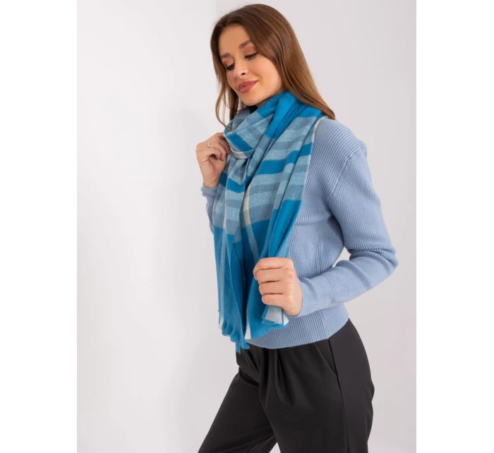 Šála AT SZ 23125 1.26 šedá modrá