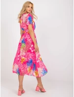 Šaty DHJ SK 11331 4.99 tmavě růžová