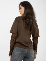 Halenka IT BZ 22128.27 tmavě hnědá Halenka IT BZ 22128.27 tmavě hnědá