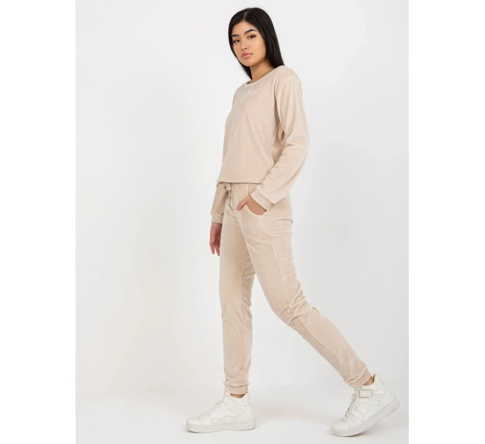 Dámská souprava RV KMPL model 17987389 světle béžová - FPrice Dámská souprava RV KMPL model 17987389 světle béžová - FPrice