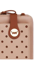 Dámská crossbody peněženka Vuch Philly Beige Dámská crossbody peněženka Vuch Philly Beige