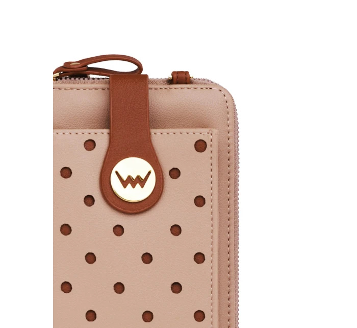 Dámská crossbody peněženka Vuch Philly Beige Dámská crossbody peněženka Vuch Philly Beige