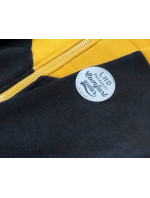 Žluto-černý dámský dres - mikina a kalhoty (AMG690)