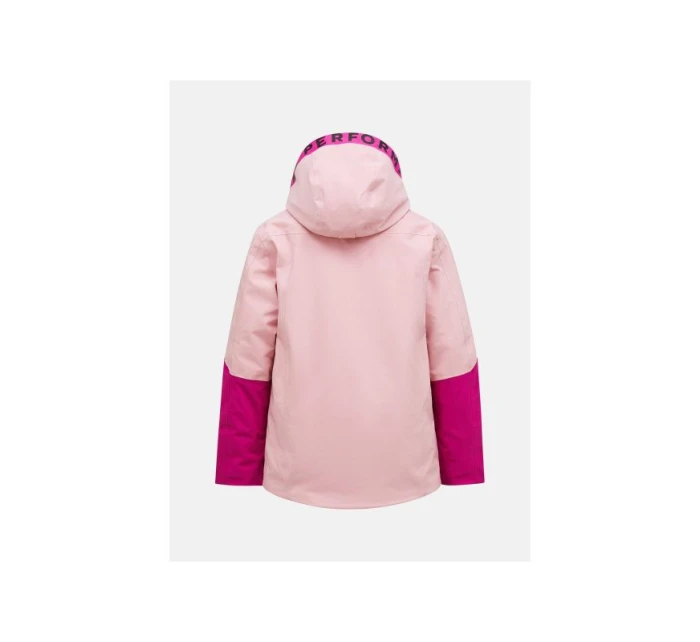 Lyžařská bunda Peak Performance Jr Rider růžová