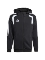 Dětská mikina adidas Tiro 26 League Sweat Full Zip Hoodie černá KF3324 Dětská mikina adidas Tiro 26 League Sweat Full Zip Hoodie černá KF3324