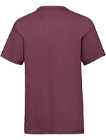 Fruit of the Loom Kids Valueweight T Dětské tričko 16.1033 burgundy Fruit of the Loom Kids Valueweight T Dětské tričko 16.1033 burgundy