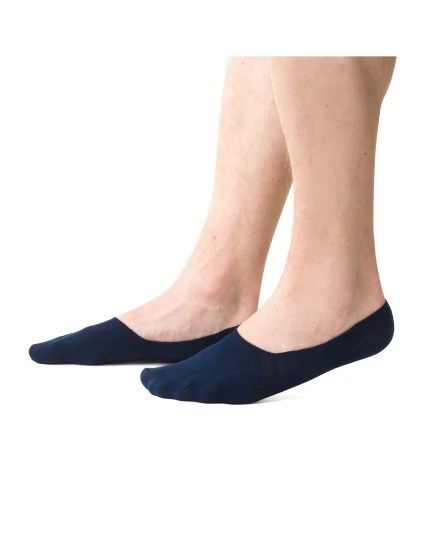 Steven 058 Pánské bavlněné ponožky barva:tmavě modrá 004