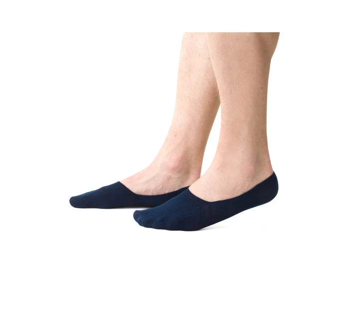 Steven 058 Pánské bavlněné ponožky barva:tmavě modrá 004