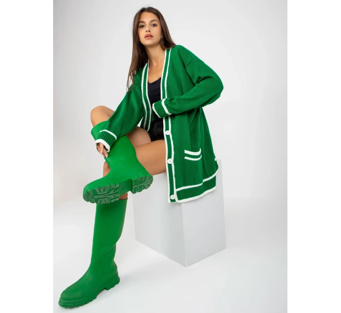 Dámský svetr LC SW model 17655271 zelený - FPrice