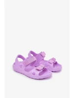 Dětské pěnové sandály Big Star - fialové