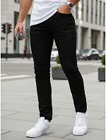 Pánské džíny slim fit UX4482 černé - FashionStreet Pánské džíny slim fit UX4482 černé - FashionStreet