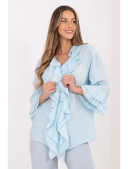 Košile s dlouhým rukávem  model 226239 Italy Moda