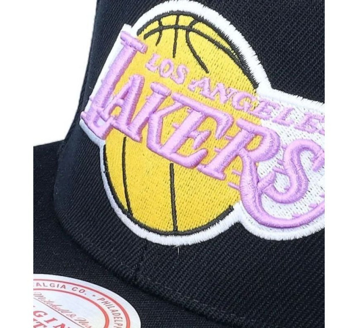 Mitchell & Ness NBA Los Angeles Lakers Top Spot Snapback Hwc Lakers Kšiltovka HHSS2976-LALYYPPPBLCK