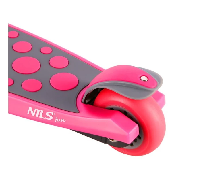 HLB02 RŮŽOVÁ DĚTSKÁ KOLOBĚŽKA NILS FUN HLB02 RŮŽOVÁ DĚTSKÁ KOLOBĚŽKA NILS FUN