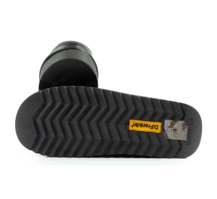 D.Franklin snow boots dámské zimní módní zateplené boty černé dámské