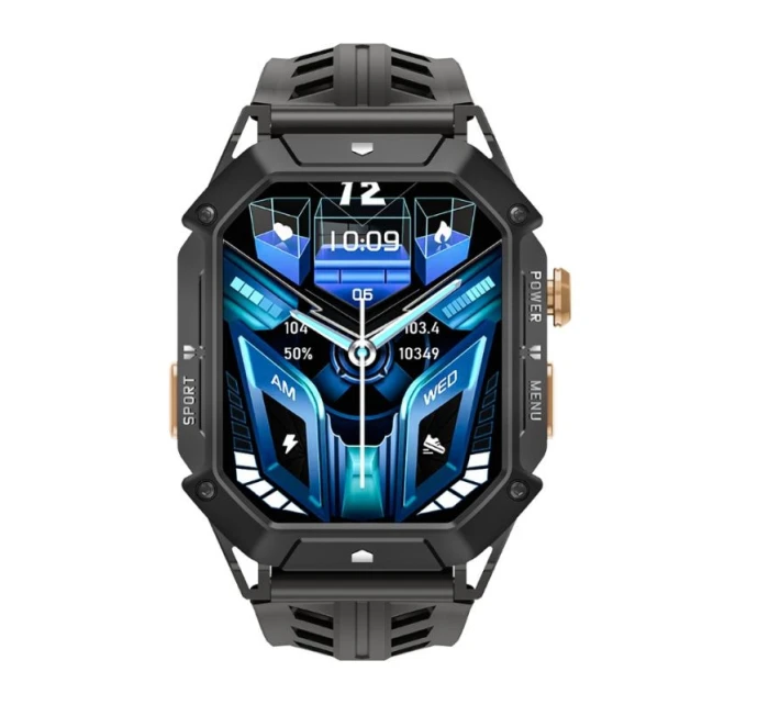 Pánské chytré hodinky Rubicon RNCF24-1 BLACK Pánské chytré hodinky Rubicon RNCF24-1 BLACK