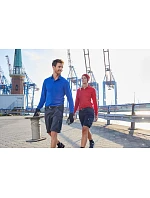 JN Pracovní elastické bermudy "Slim 02. black/black model 22532201 - Daiber JN Pracovní elastické bermudy "Slim 02. black/black model 22532201 - Daiber