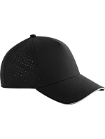 Beechfield B 155R 5 Panelová sandwich kšiltovka "Accelerate" 53.155R black/white