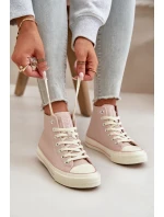 Dámské Tenisky Zateplené Z Eko Kůže Růžové Big Star model 21669440 - Big Star Shoes Dámské Tenisky Zateplené Z Eko Kůže Růžové Big Star model 21669440 - Big Star Shoes