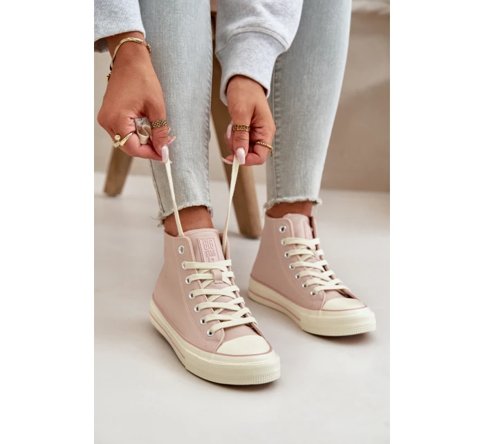 Dámské Tenisky Zateplené Z Eko Kůže Růžové Big Star model 21669440 - Big Star Shoes Dámské Tenisky Zateplené Z Eko Kůže Růžové Big Star model 21669440 - Big Star Shoes