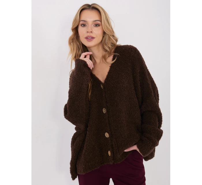 Jumper CH SW 72981.05P tmavě hnědý Jumper CH SW 72981.05P tmavě hnědý