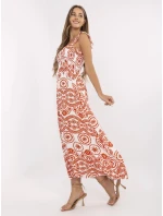 Sukienka DHJ SK model 21294252 pomarańczowy - FPrice