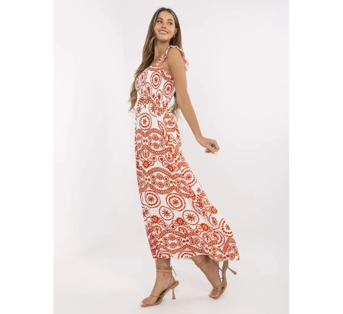 Sukienka DHJ SK model 21294252 pomarańczowy - FPrice