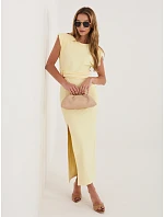 Šaty IT SK 22350.86 světle žlutá Šaty IT SK 22350.86 světle žlutá