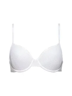 Dámská vyztužená podprsenka Lightly Lined Demi QF4630E - Calvin Klein