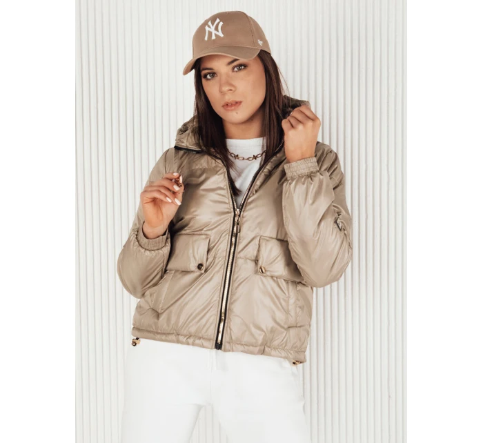 Dámská přechodná bunda camel Dstreet model 21972274 - FashionStreet