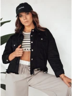 Dámská oversize džínová bunda černá Dstreet model 21972725 - FashionStreet