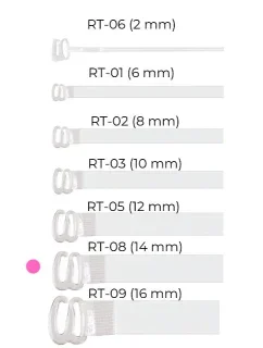 Silikonová ramínka RT 08 model 7462346 - Julimex