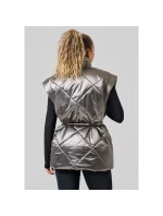 CASALL Mellow Wrap Quilt Vest šedá