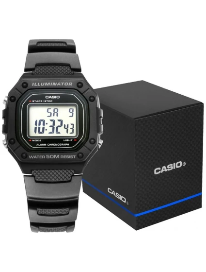Pánské hodinky CASIO W-218H-1AVEF + BOX Pánské hodinky CASIO W-218H-1AVEF + BOX