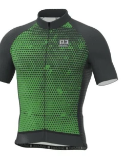 Košile Biemme PORDOI černozelená XL