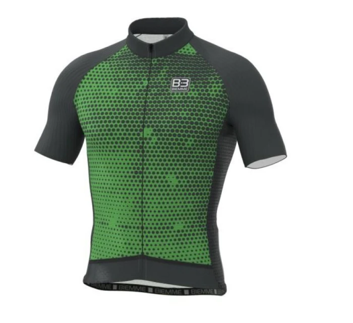 Košile Biemme PORDOI černozelená XL