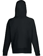 Fruit of the Loom Lightweight Hooded Sweat Pánská raglánová mikina s kapucí 16.2140 black Fruit of the Loom Lightweight Hooded Sweat Pánská raglánová mikina s kapucí 16.2140 black