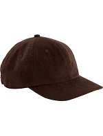 Beechfield B 682 6 panelová kšiltovka "Heritage Cord Cap" 53.0682 brown