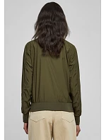 BY 044 Dámská bomber bunda model 22415699 dark olive - Build your Brand BY 044 Dámská bomber bunda model 22415699 dark olive - Build your Brand