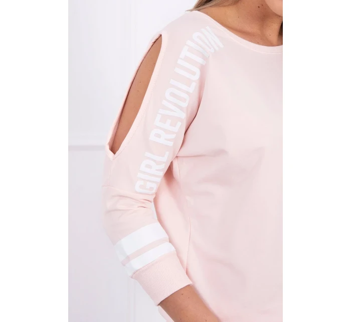 Girl Revolution pudrová sada růžová Girl Revolution pudrová sada růžová