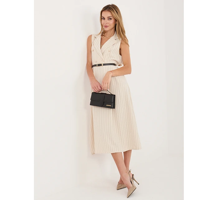 Sukienka MI SK model 22102521 beżowy - FPrice