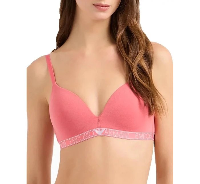Dámská podprsenka 164410 4R223 05373 růžová - Emporio Armani