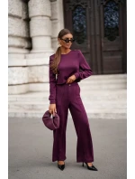 Dámský komplet Carmen Tmavě fialová - LaBalancia Dámský komplet Carmen Tmavě fialová - LaBalancia