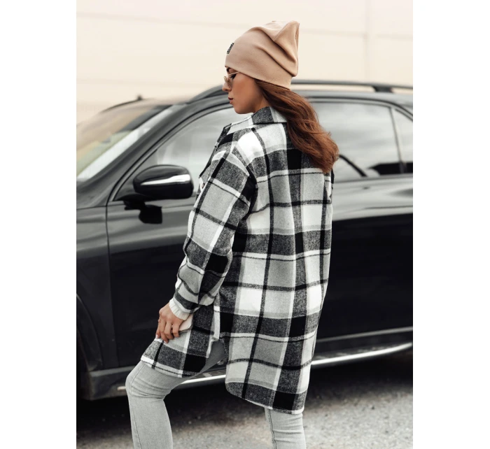 Dámská košilová bunda oversize černá Dstreet model 21981950 - FashionStreet