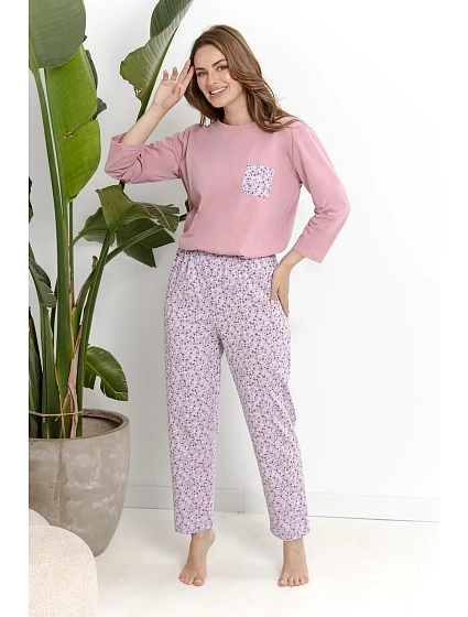 Pyžamo Taro 3629 Agnessa dlouhé rukávy, velikosti S–XL, Z26/27