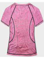 Růžové dámské sportovní tričko T-shirt (A-2158)