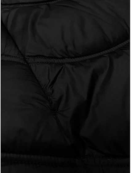 Černá dámská prošívaná bunda model 21247361 - J.STYLE