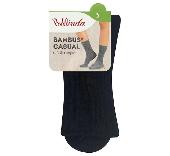 Zimní bambusové ponožky BAMBUS  SOCKS  černá model 18866839 - Bellinda