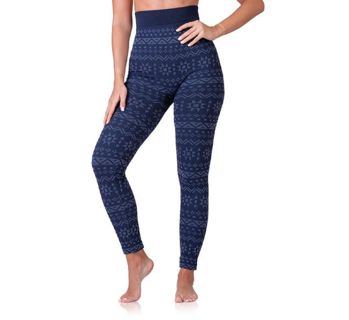 Dámské zimní legíny RELAX & GO CUDDLE LEGGINGS - BELLINDA - tmavě modrá